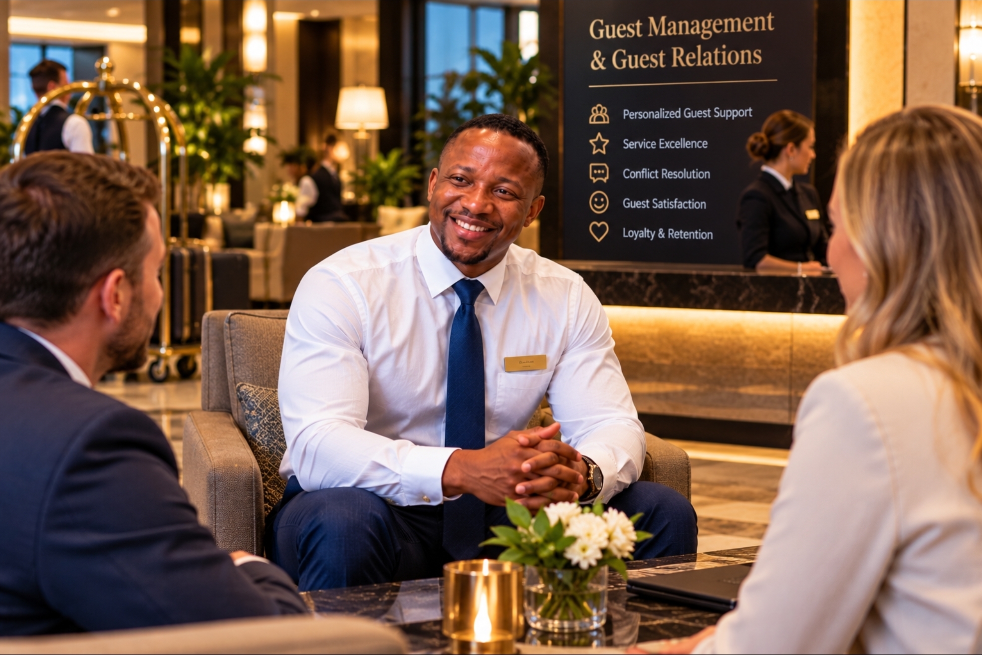 David Onochie — General Guest Management & Guest Relations