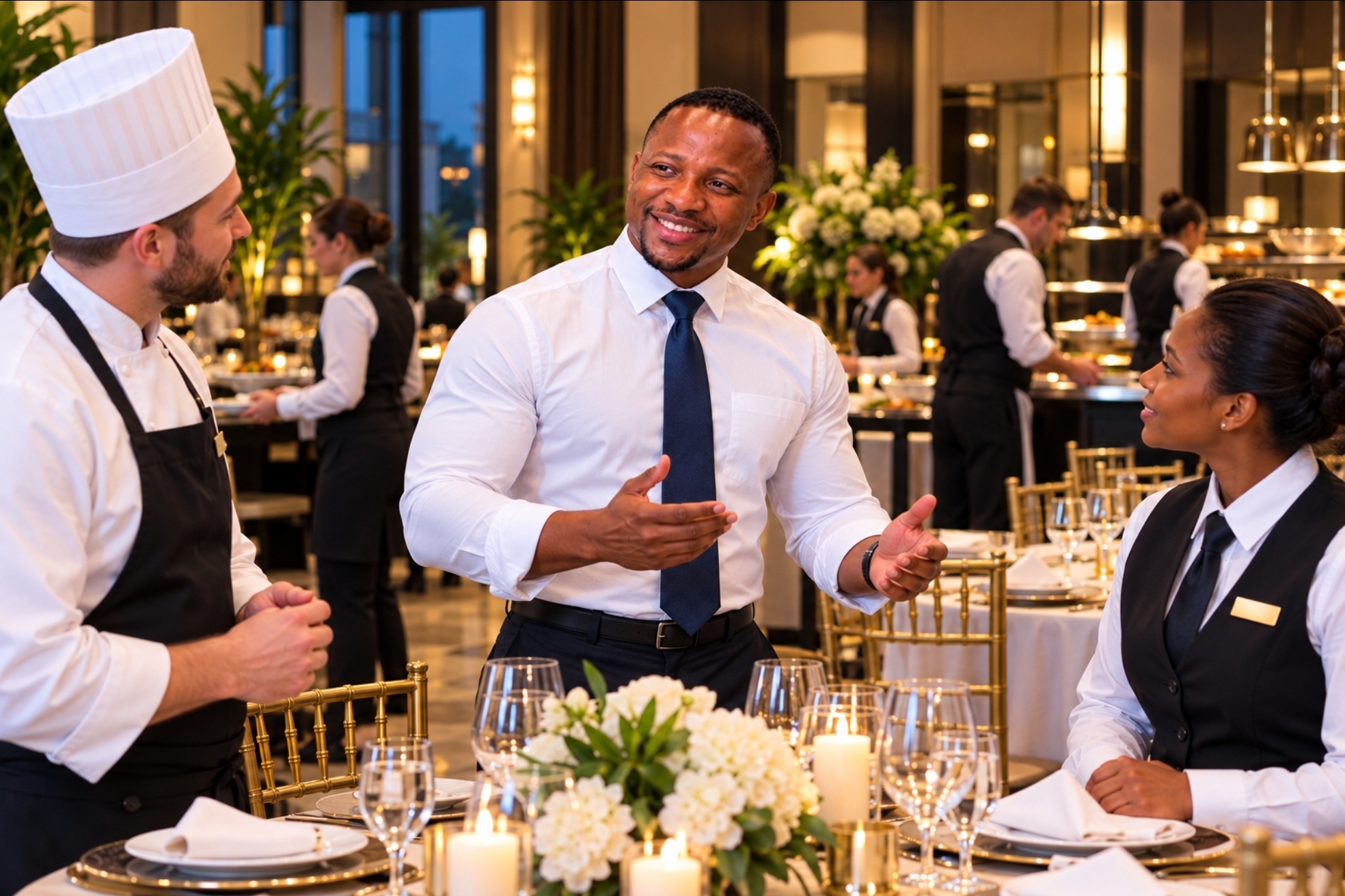 David Onochie — Food & Beverage Supervision and Management
