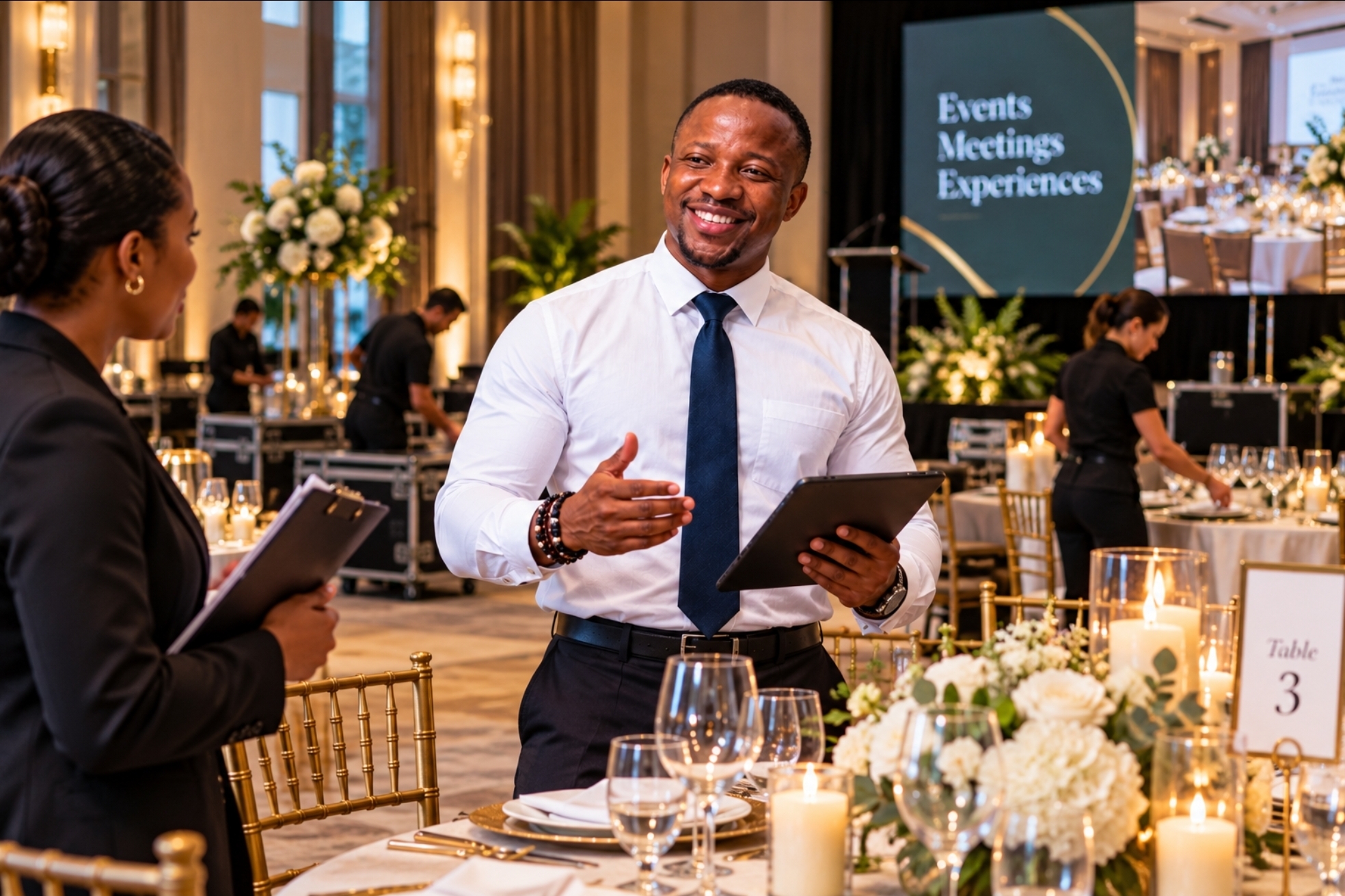 David Onochie — Events & Meeting Planning, Coordination and Setup